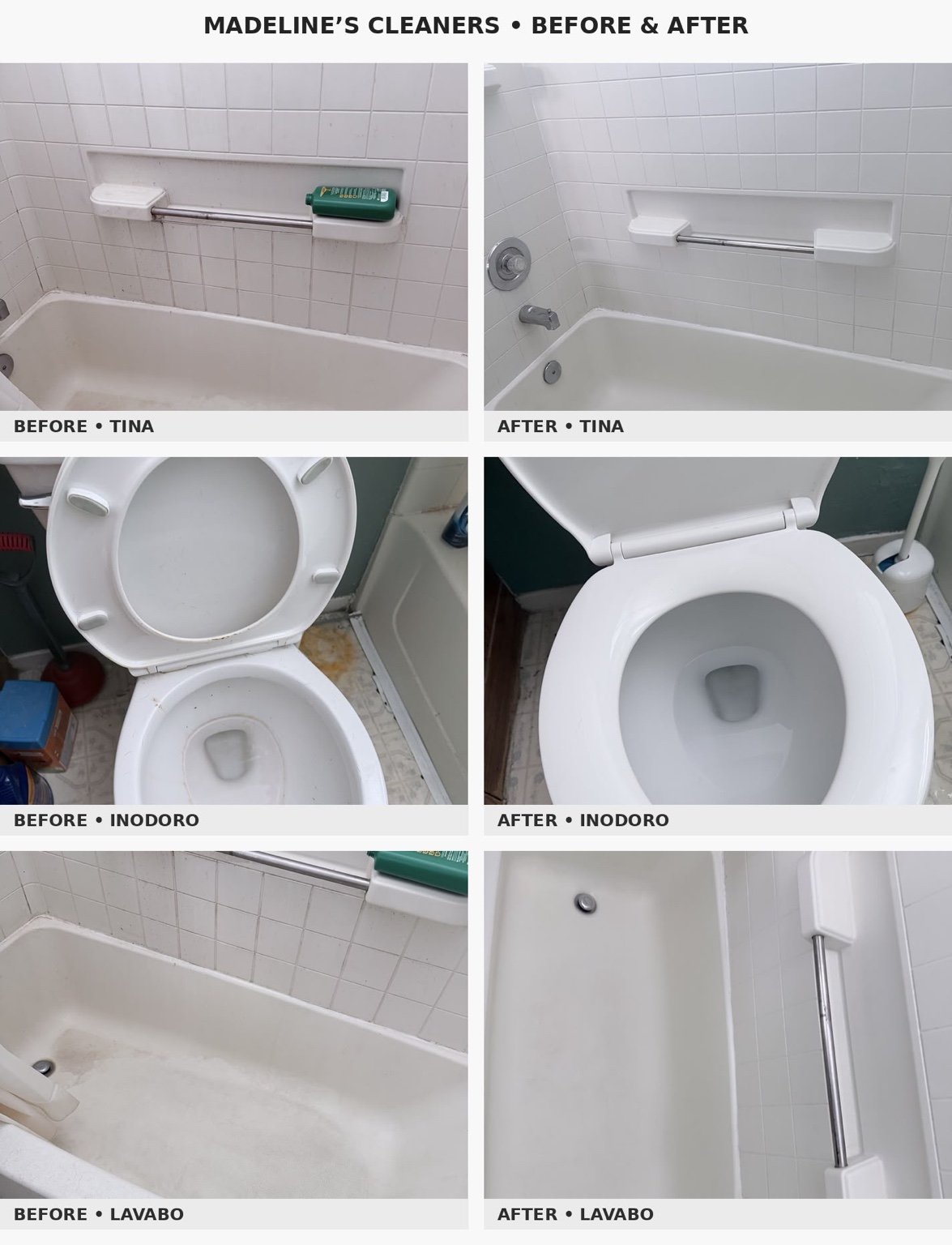 Madeline’s Cleaners completed project